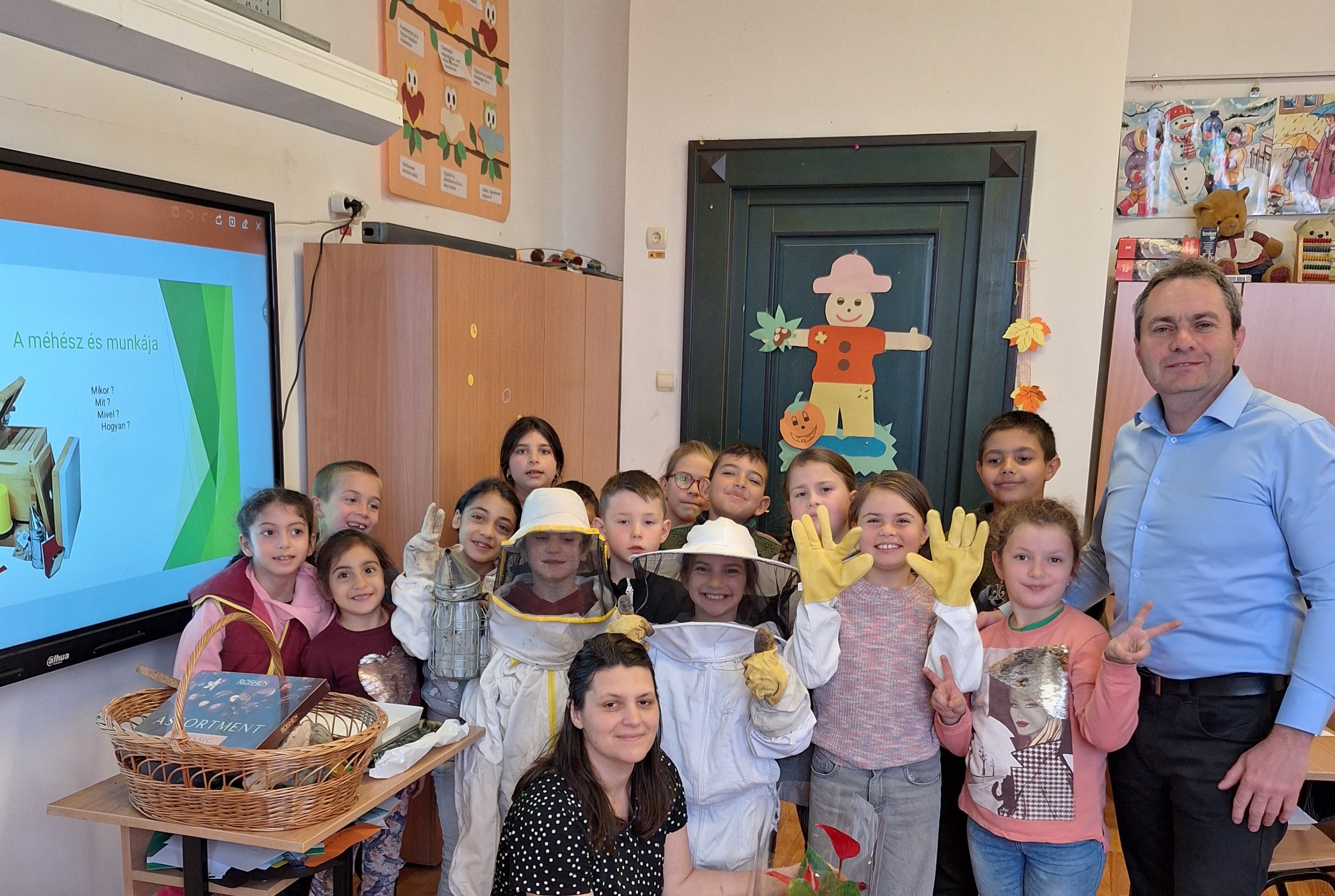 „Mézes élmények az iskolában”